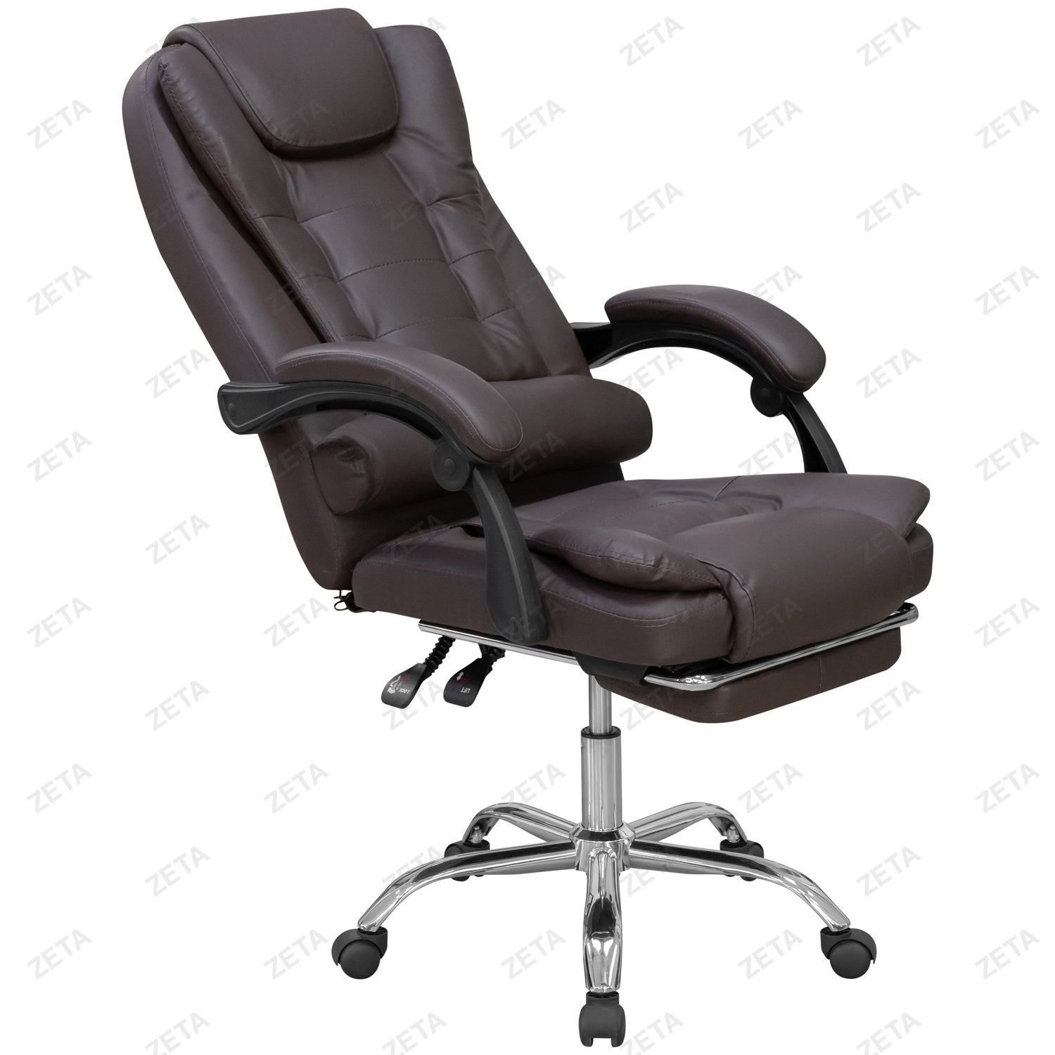 Кресло №WP284 (коричневый) (ВИ)