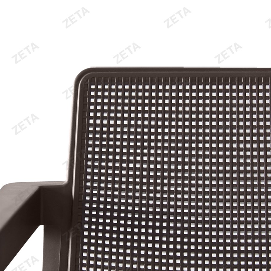 Кресло пластиковое "Palma" №571 (коричневый) (И-HB)