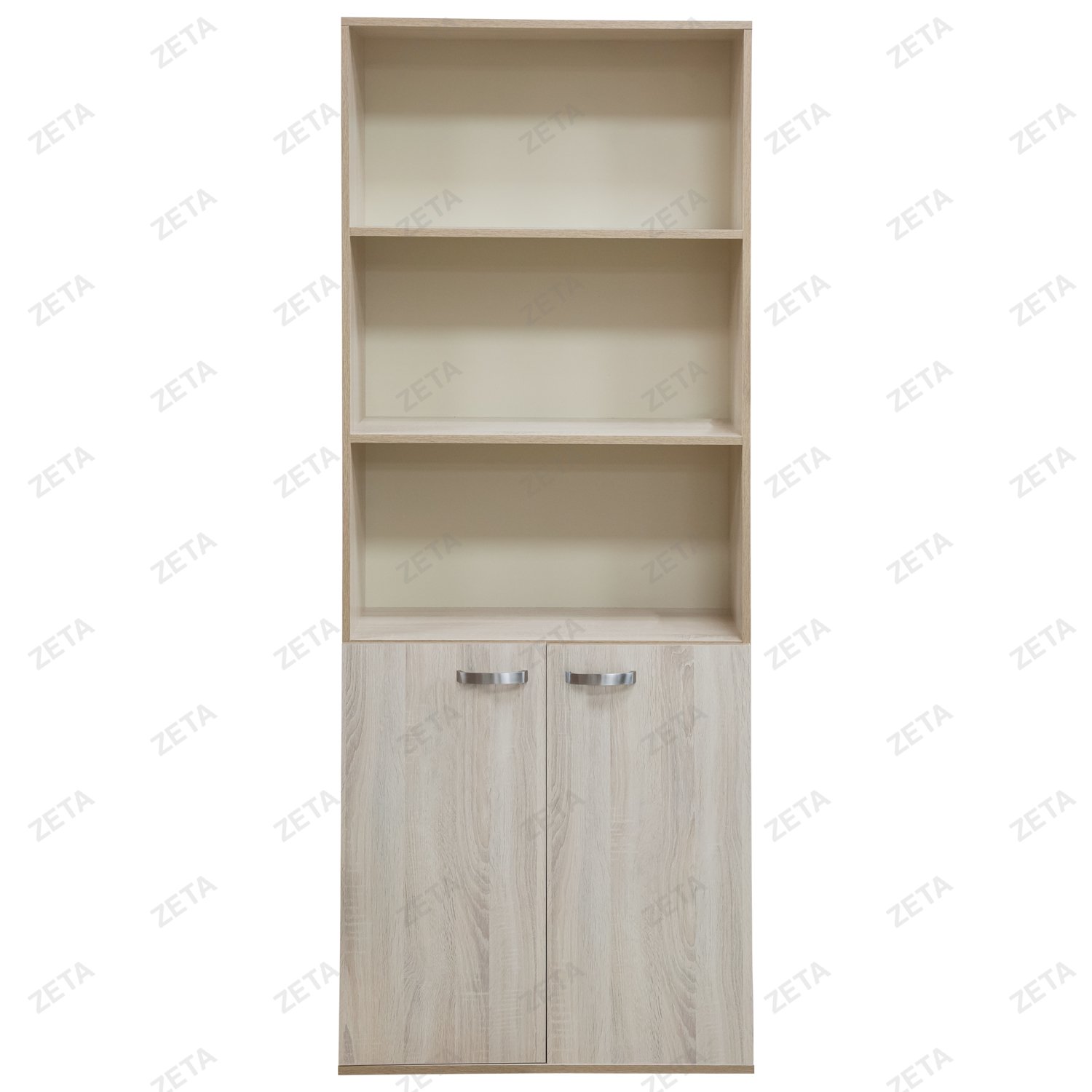 Стеллаж полузакрытый "Кул-123" (дуб сонома светлый) (П-РФ)