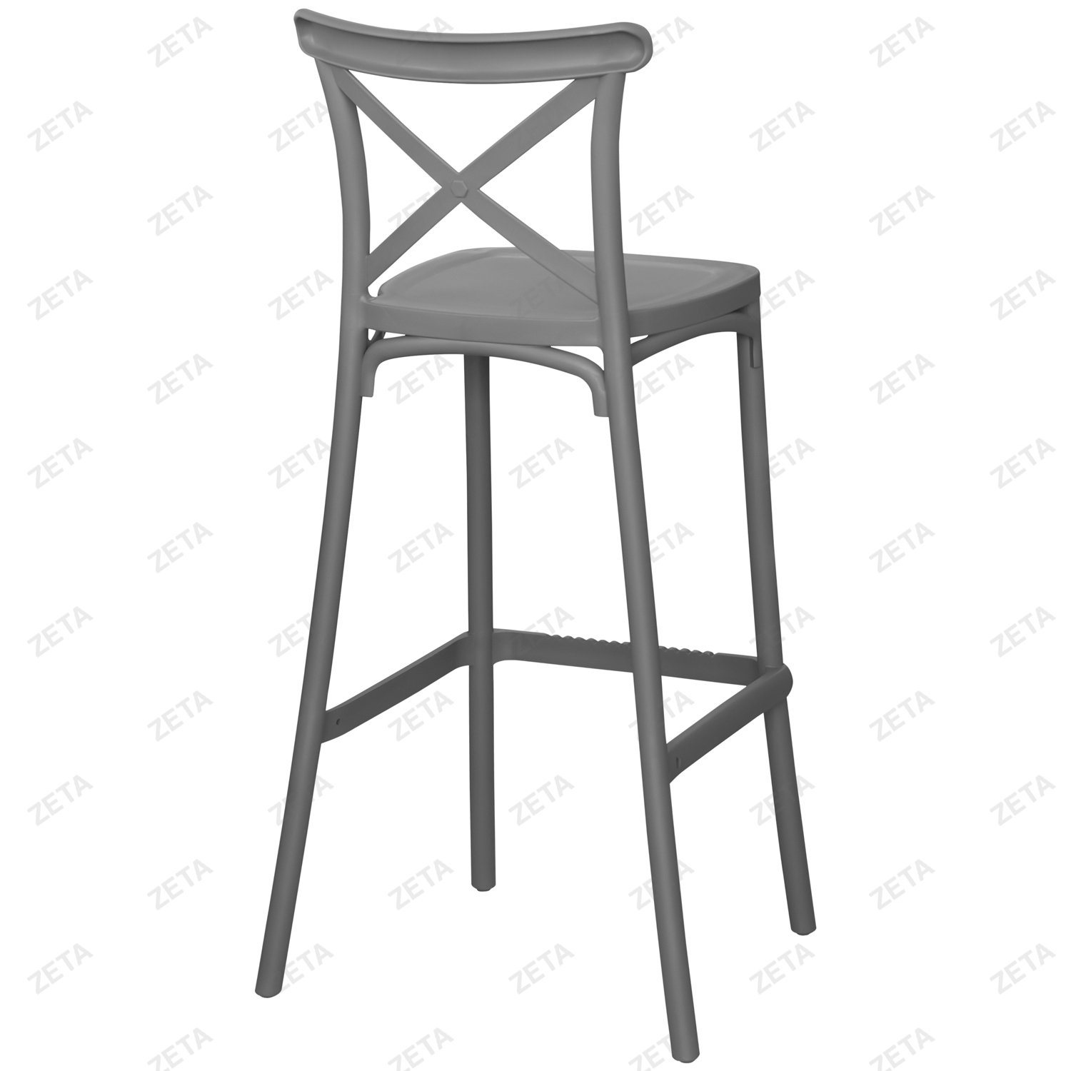 Стул барный JZC-557 (серый) (ВИ)
