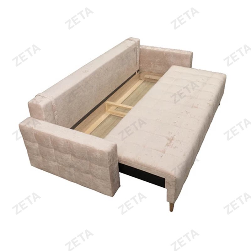 Диван трехместный "Татьяна №9" (бежево-кремовый)