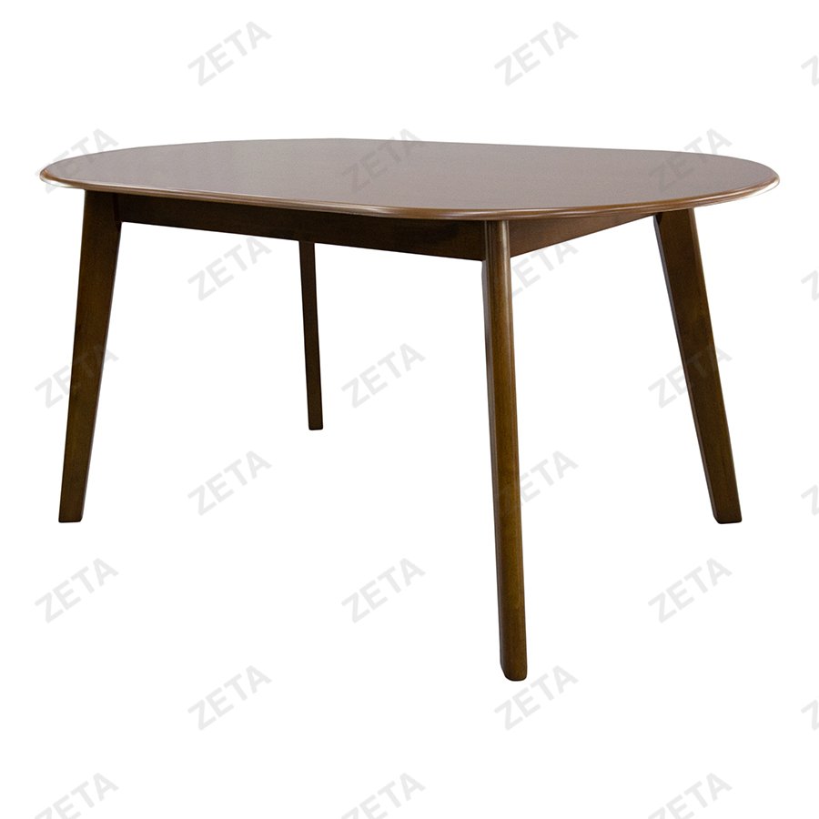Комплект мебели: стол + 6 стульев №RH7234T + №RH373C (орех / светло бежевый) (Малайзия) - изображение 2