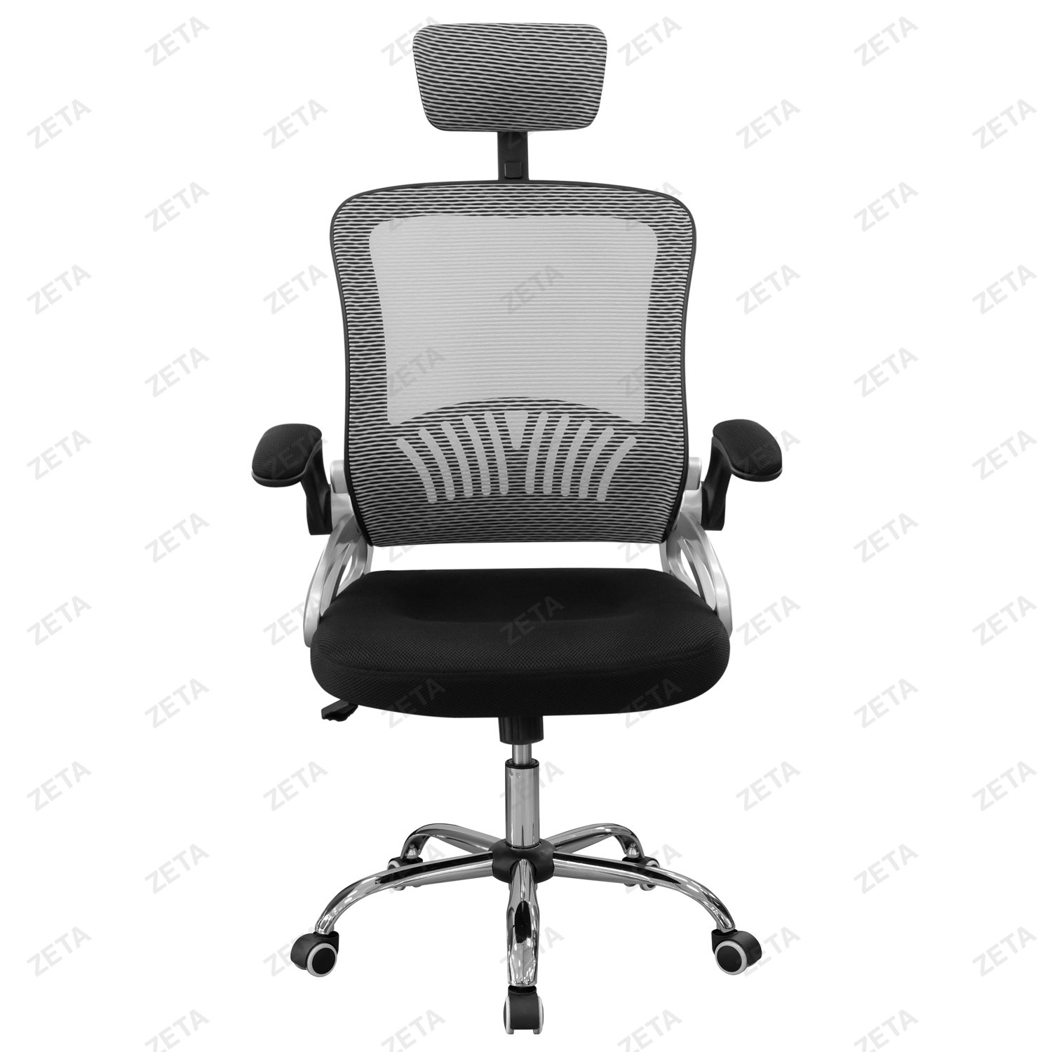 Кресло №809-H R (серая сетка) (ВИ) - изображение 2