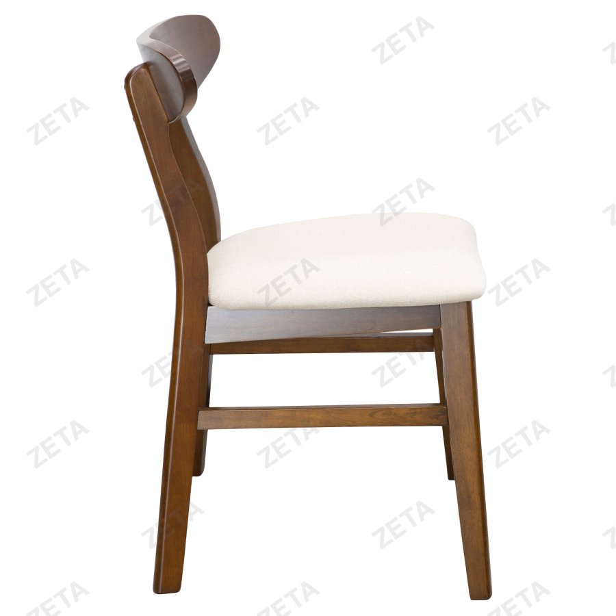Комплект мебели: стол + 6 стульев №RH7234T + №RH373C (орех / светло бежевый) (Малайзия) - изображение 6