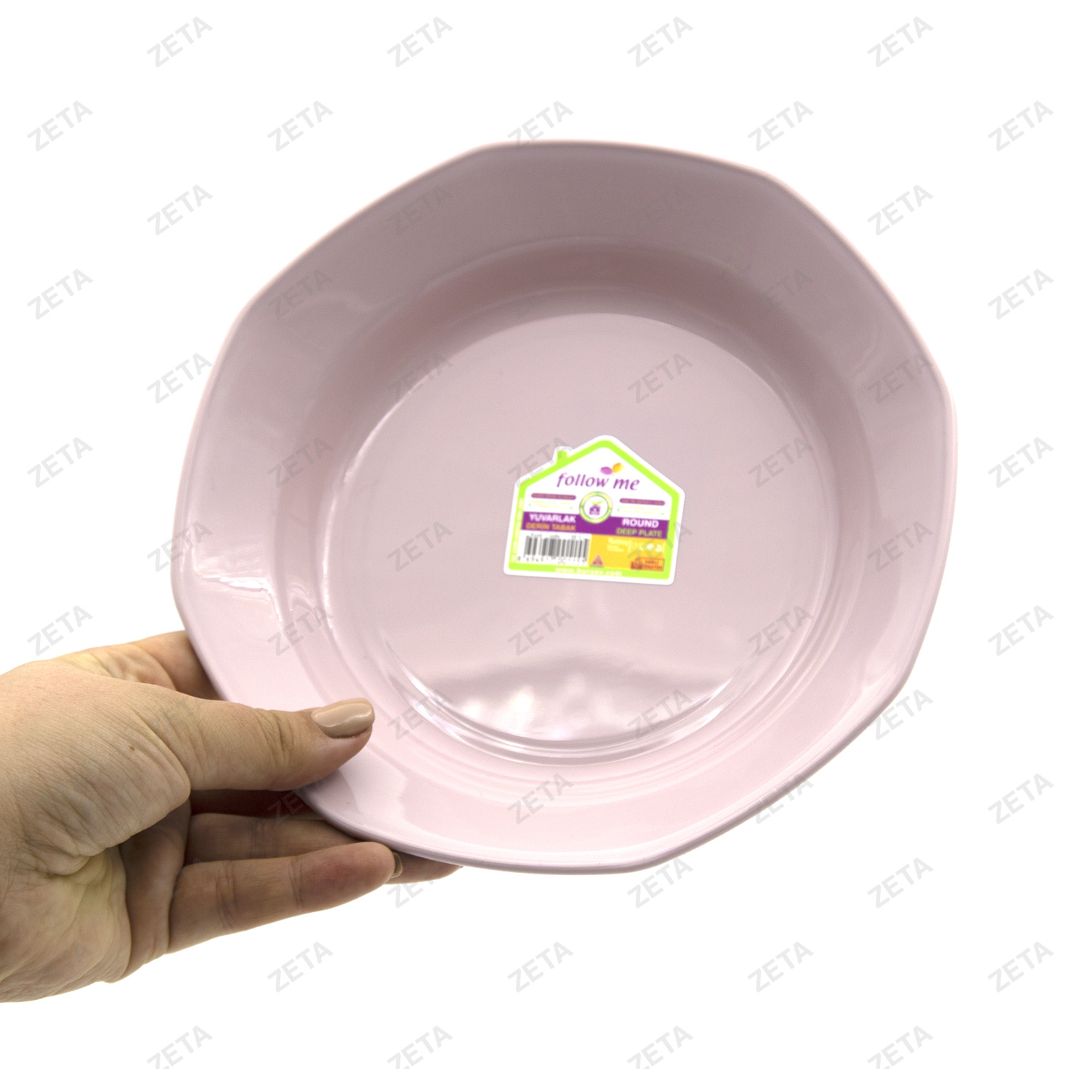 Тарелка пластиковая, круглая №1138 01 - изображение 2