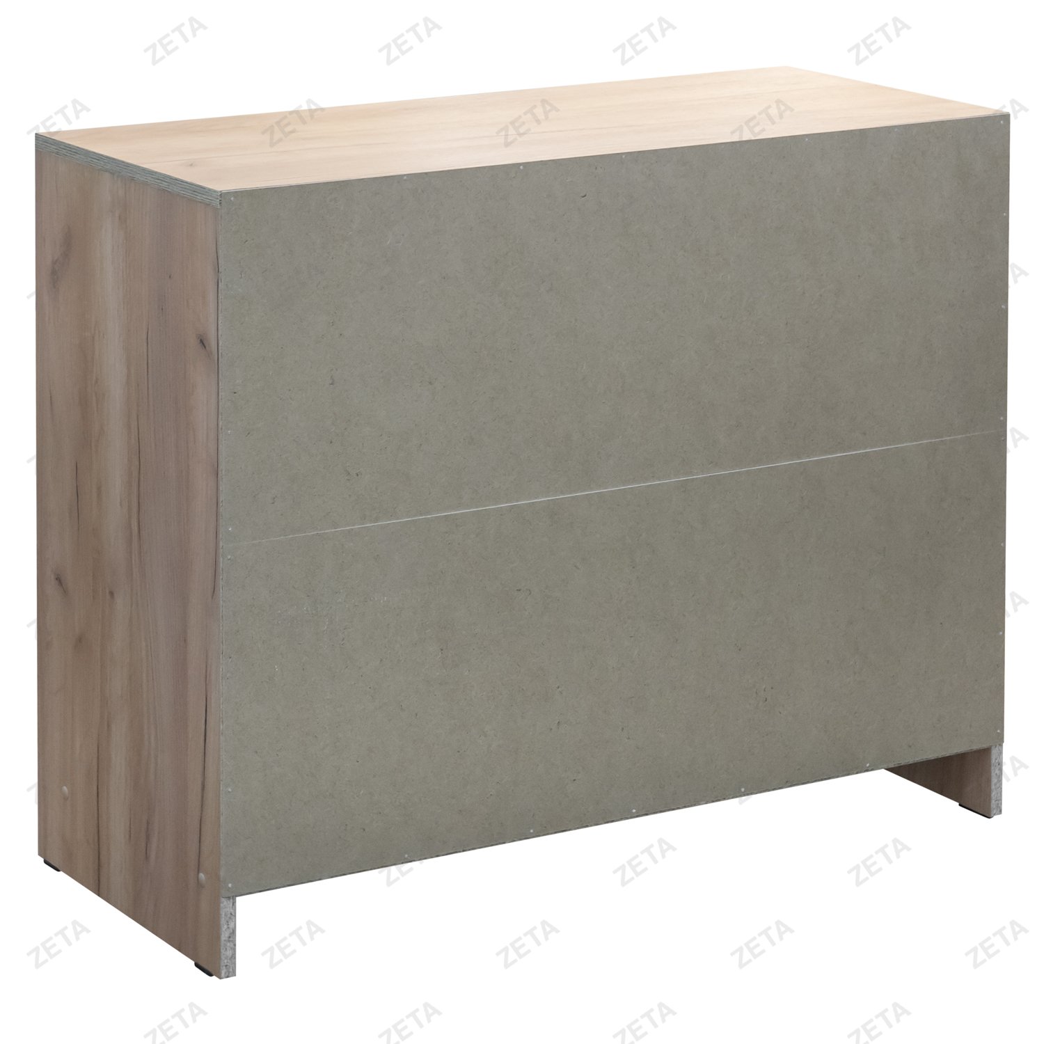 Комод МС "Дольче" 3 ящика №00-00113581 (дуб золотой/белый матовый) (РФ)