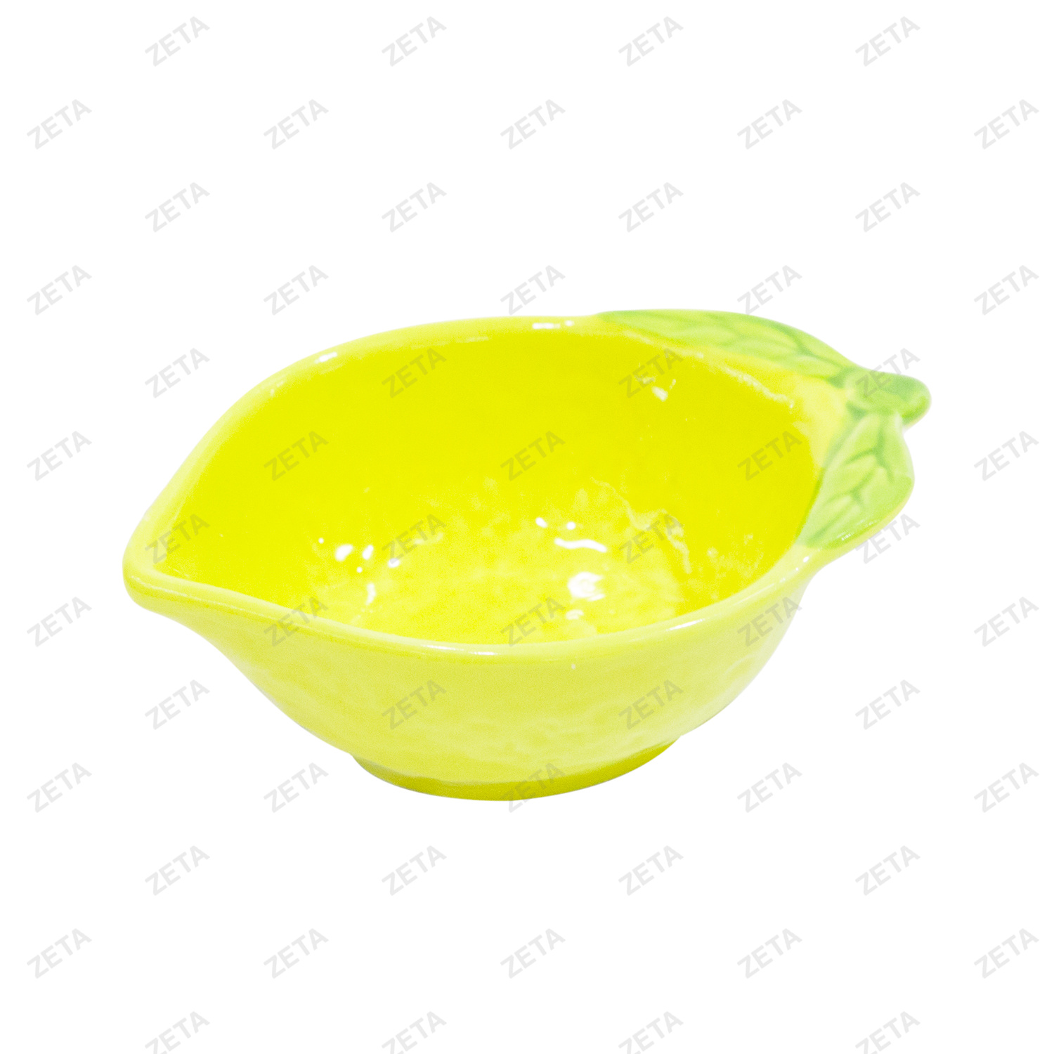 Соусник фарфоровый "Лимон" 12 см. №202158 - изображение 1