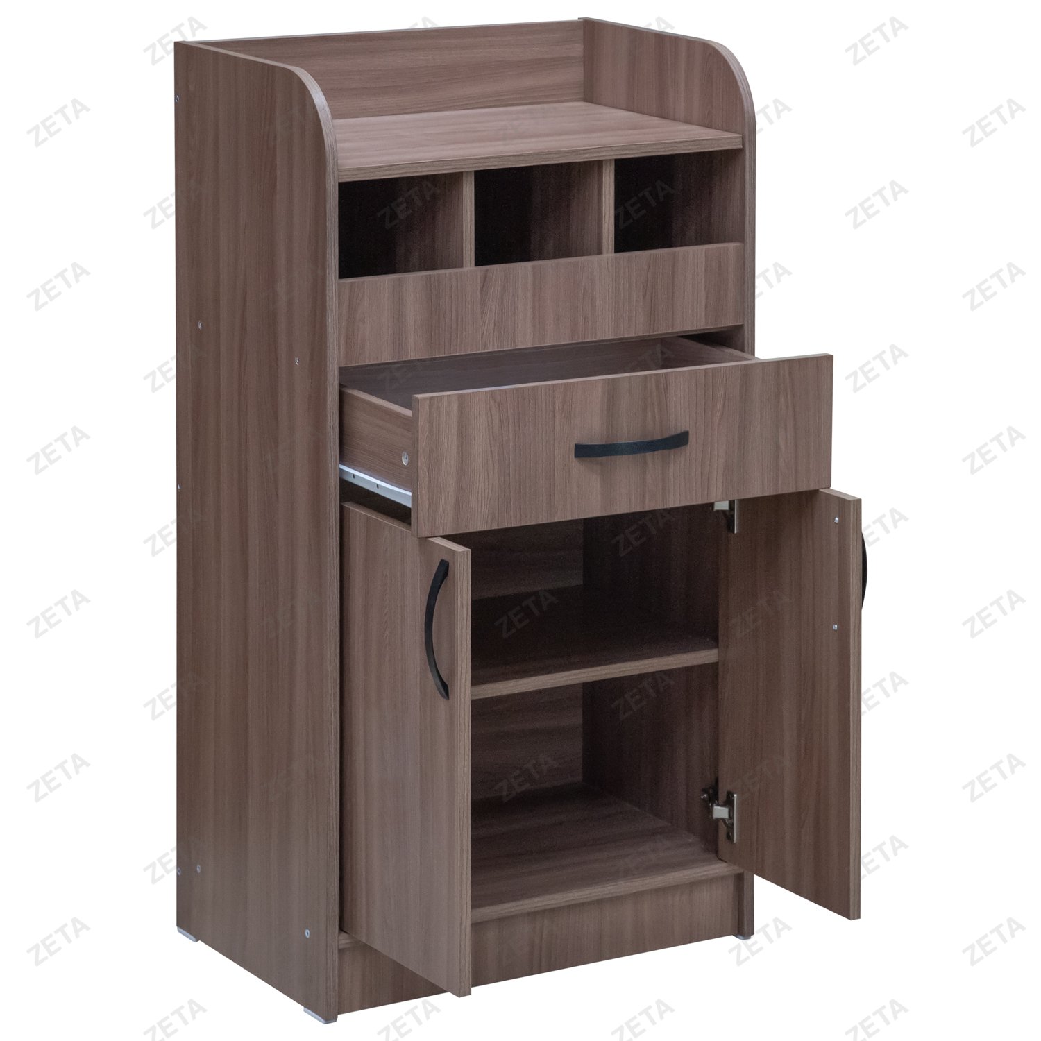 Тумба ресторанная КУЛ-160/1 Z (ясень шимо темный) (М-Узб)