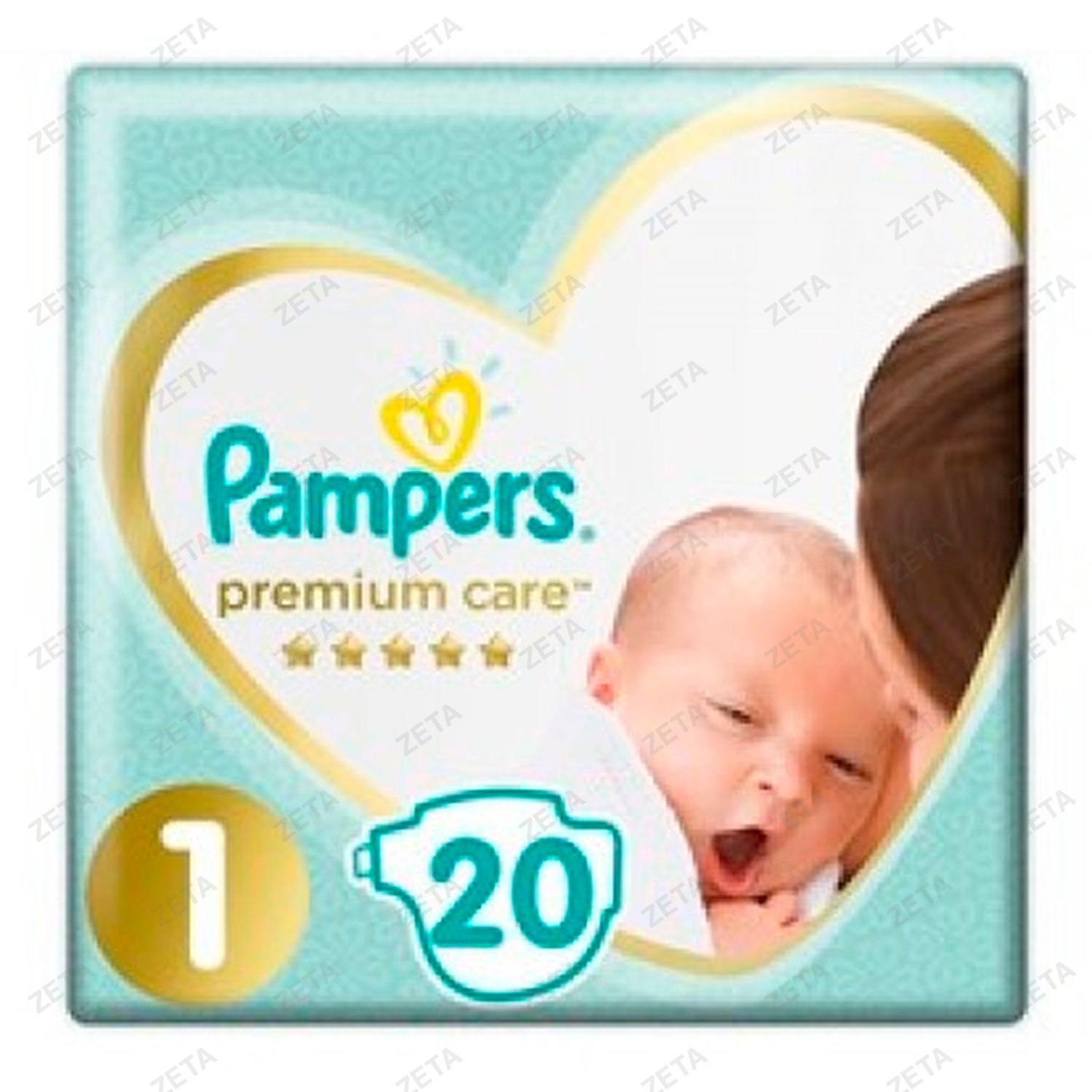 Подгузники Pampers Premium Care Newborn (2-5 кг) 20 шт. - изображение 1