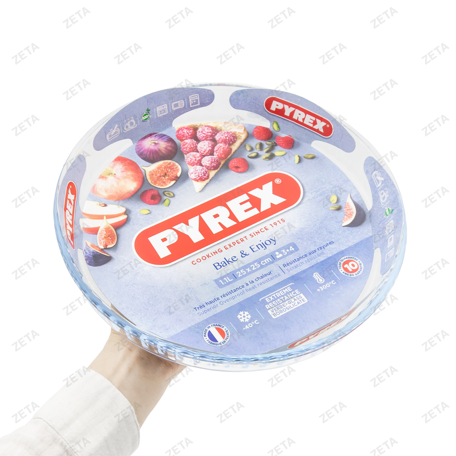 Форма для выпечки "Pyrex" 25 см. №812В0006 (ЮТС) - изображение 2