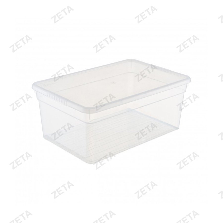 Ящик для хранения 2 л. Basic с крышкой №FB1011 - изображение 1