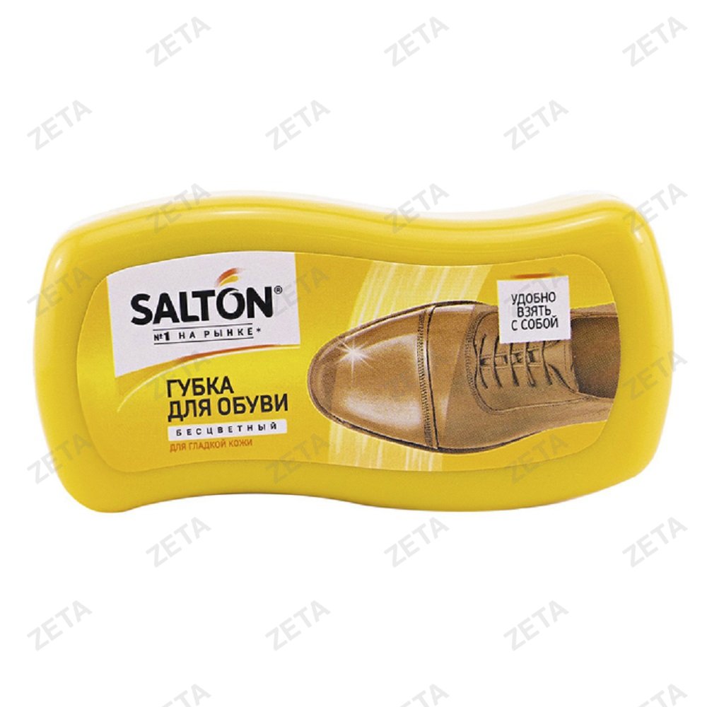 Губка-мини "Волна" для обуви из гладкой кожи "Salton"