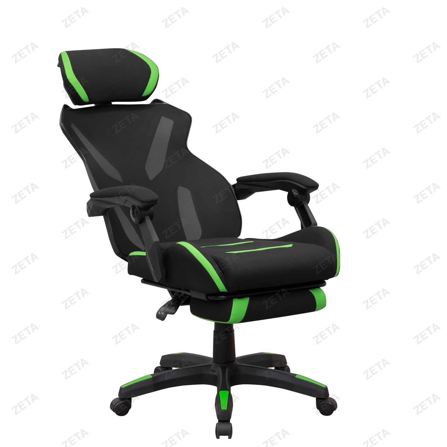 Кресло "НС-902" (чёрный и зелёный) (ВИ) - изображение 5
