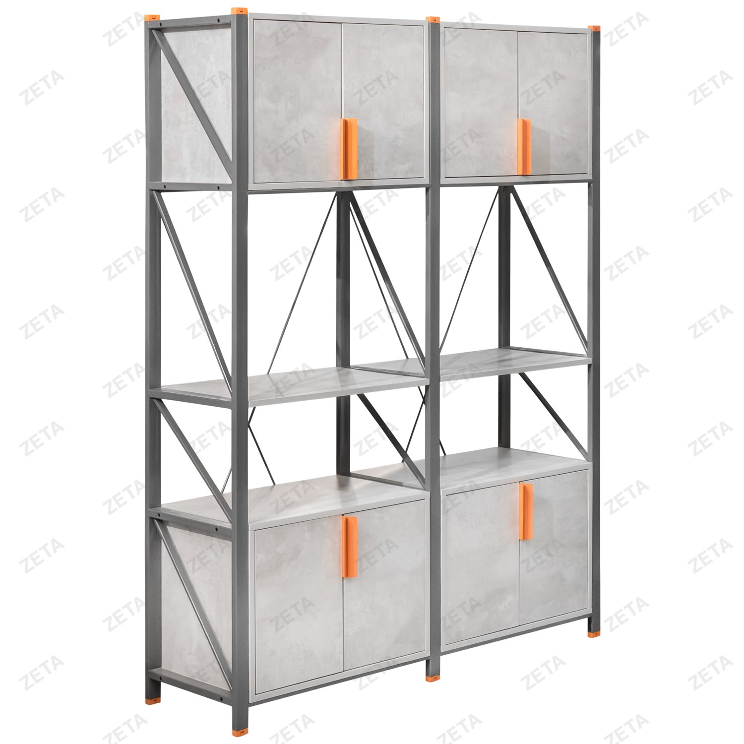 Стеллаж Олимпия (КУЛ) (цвет Люкс)