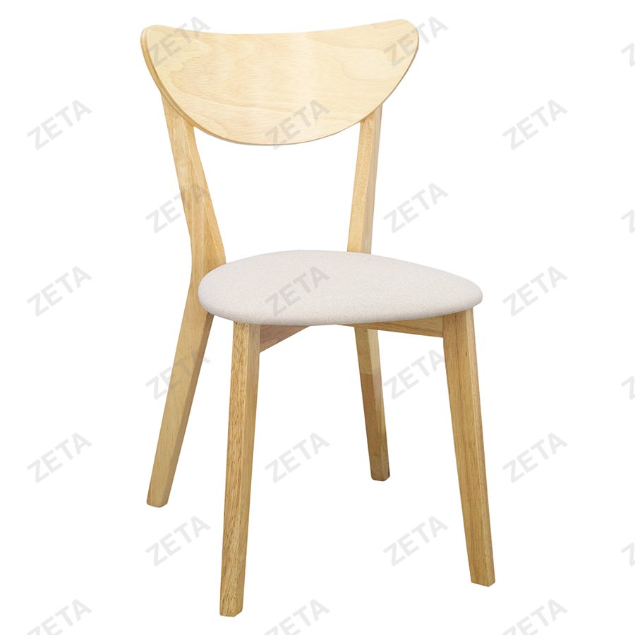 Комплект мебели: стол + 4 стула №RH7226T + №RH371C (натура / светло бежевый) (Малайзия) - изображение 4
