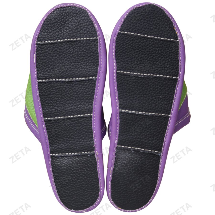 Тапочки мужские открытые кожзам