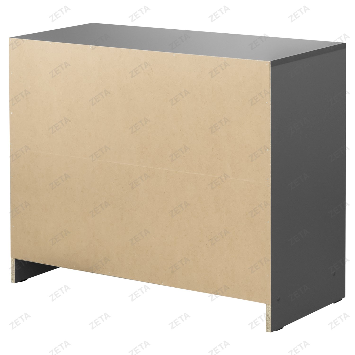 Комод МС "Камелия 1" 3 ящика №00-00114438 (графит серый) (РФ)