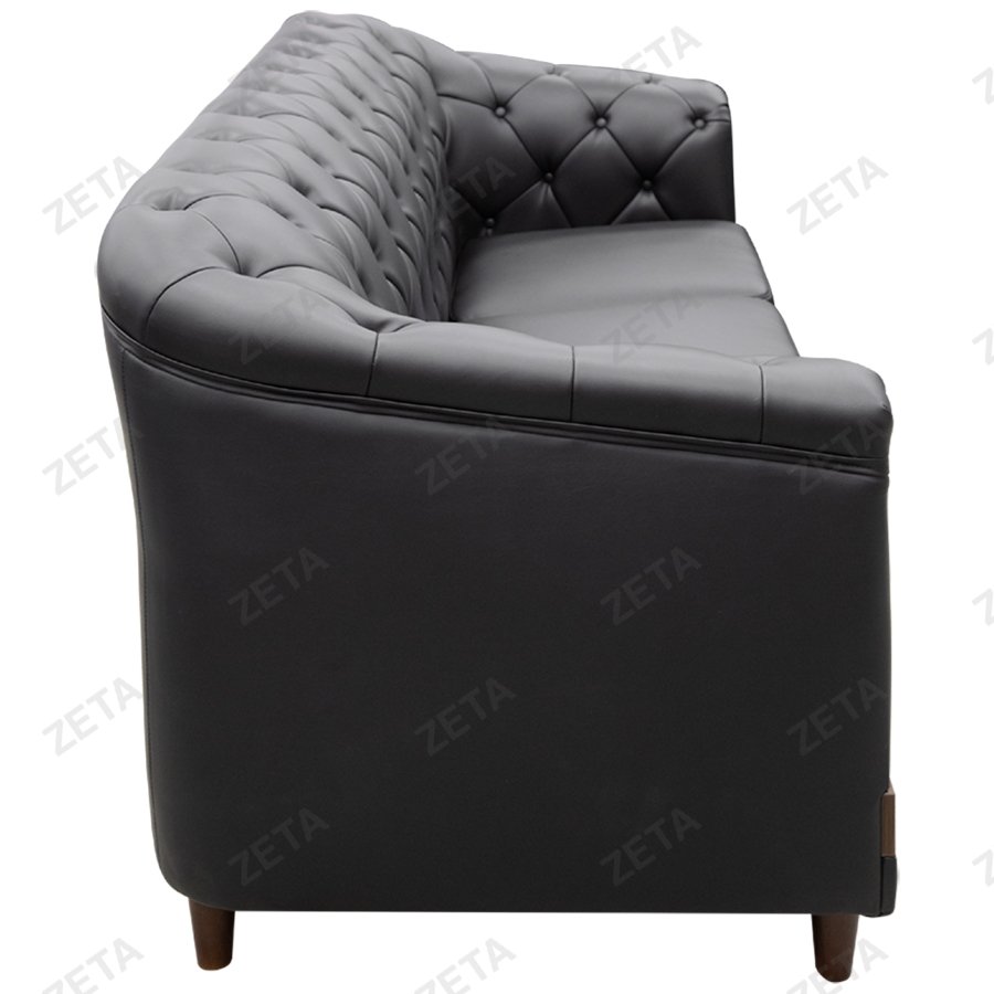 Диван №9993 (чёрный) (ВИ)