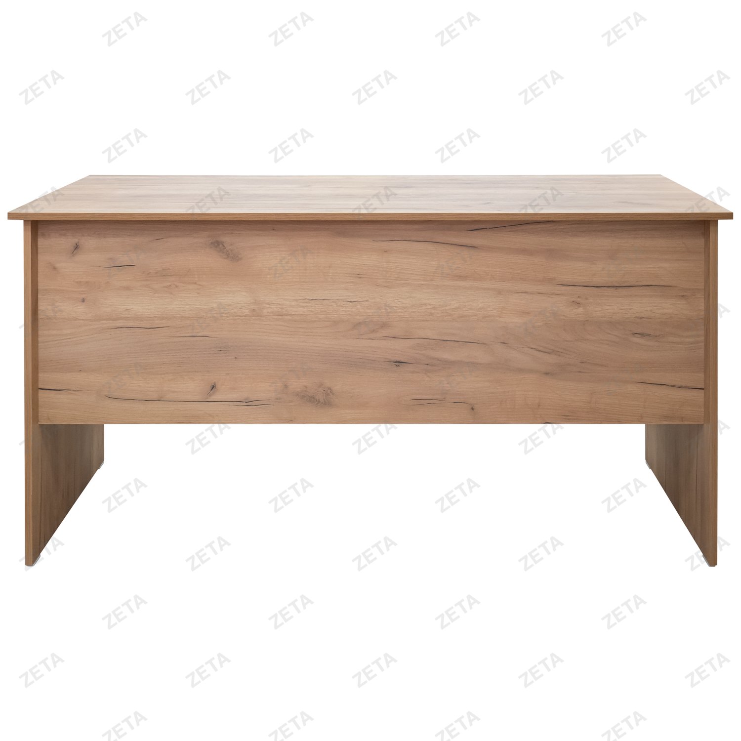 Стол двухтумбовый "КУЛ-109" (дуб крафт золотой) (М-Узб)