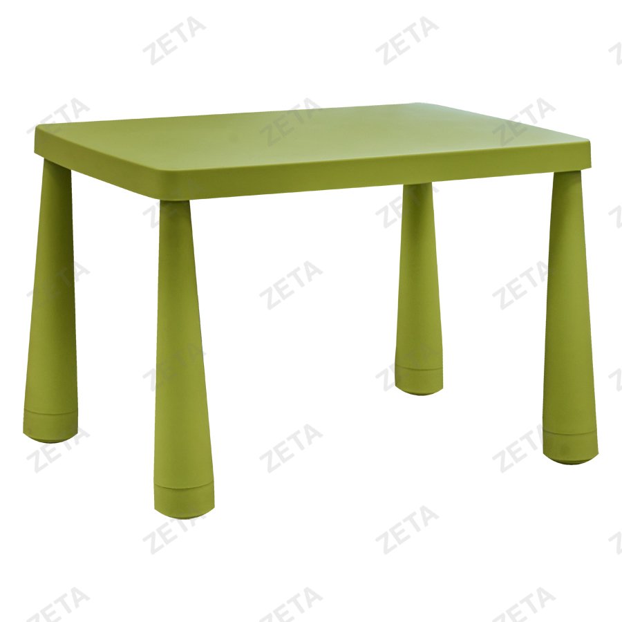 Стол детский №SFT-5804 (зелёный) (ВИ)