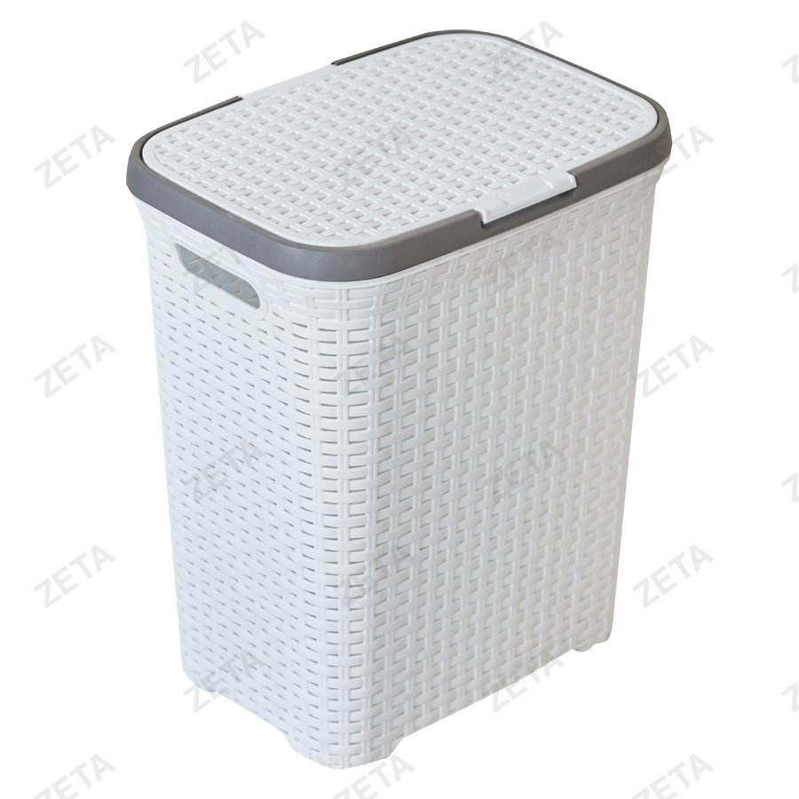 Корзина для белья с крышкой 45 л №1039 (Турция)