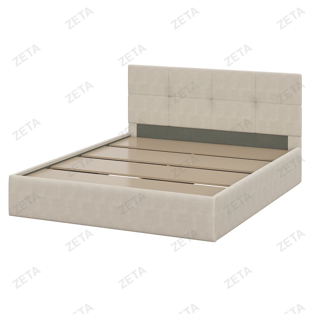 Кровать двойная №4 №00-00112032 (бежевый) (РФ)