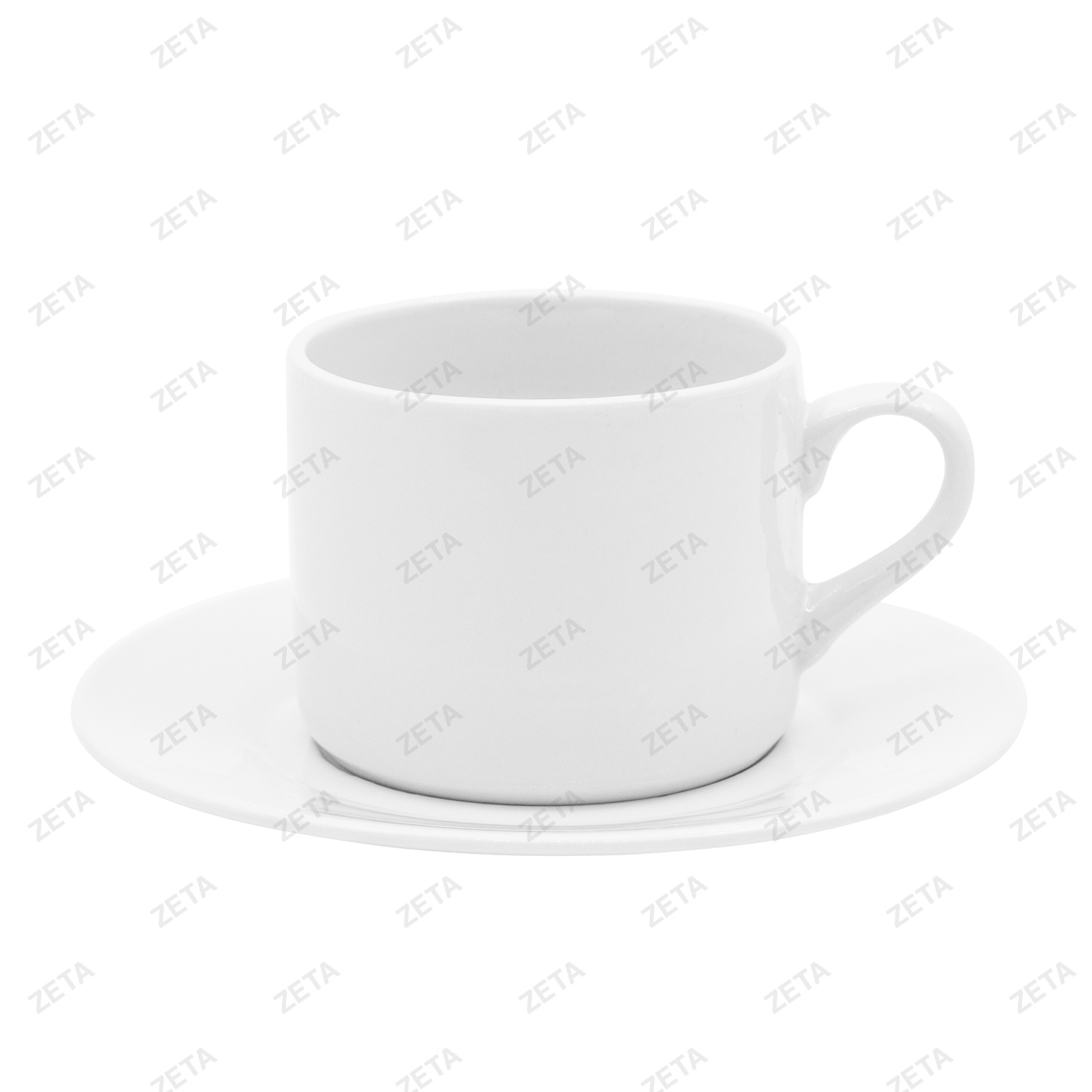 Чайная пара: чашка с блюдцем (керамика) - изображение 1