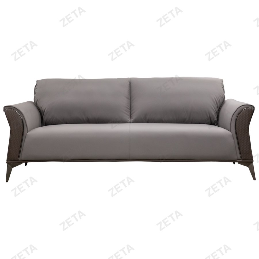 Диван офисный №A61 (серый) (ВИ)