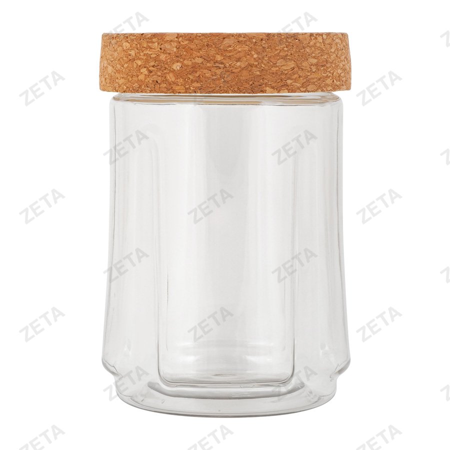 Банка для сыпучих продуктов 0,75 л. Sugar&Spice Rosemary с пробковой крышкой №SE10571099 - изображение 1