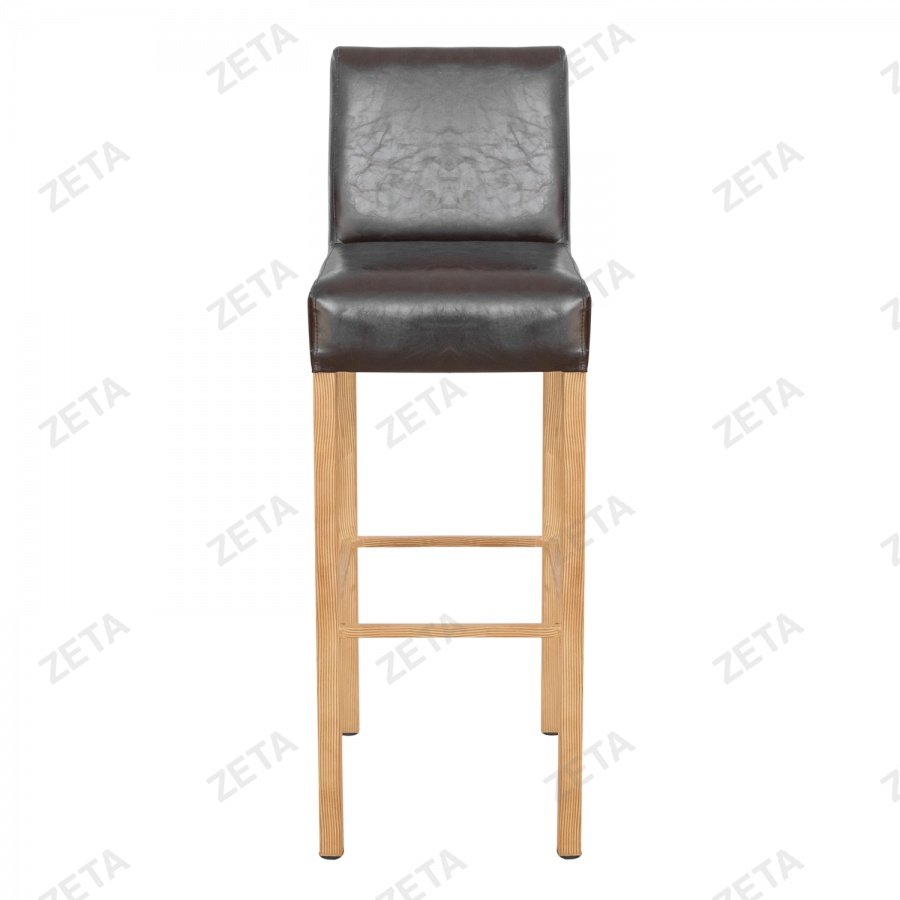 Стул Стэн барный цв.каркас (эф.дер. Орех)