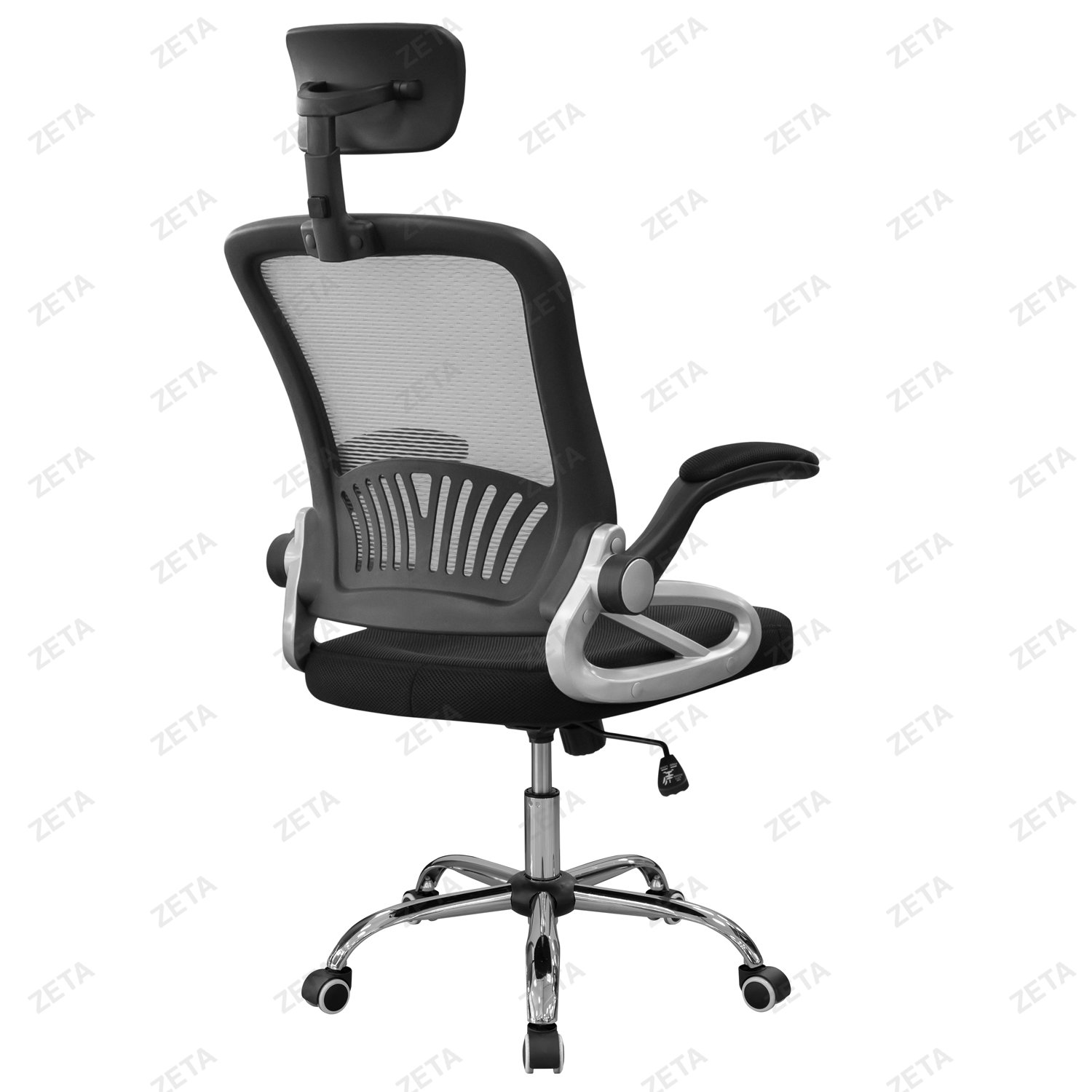 Кресло №809-H R (серая сетка) (ВИ) - изображение 4